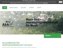 Tablet Screenshot of much-aktiv.eu